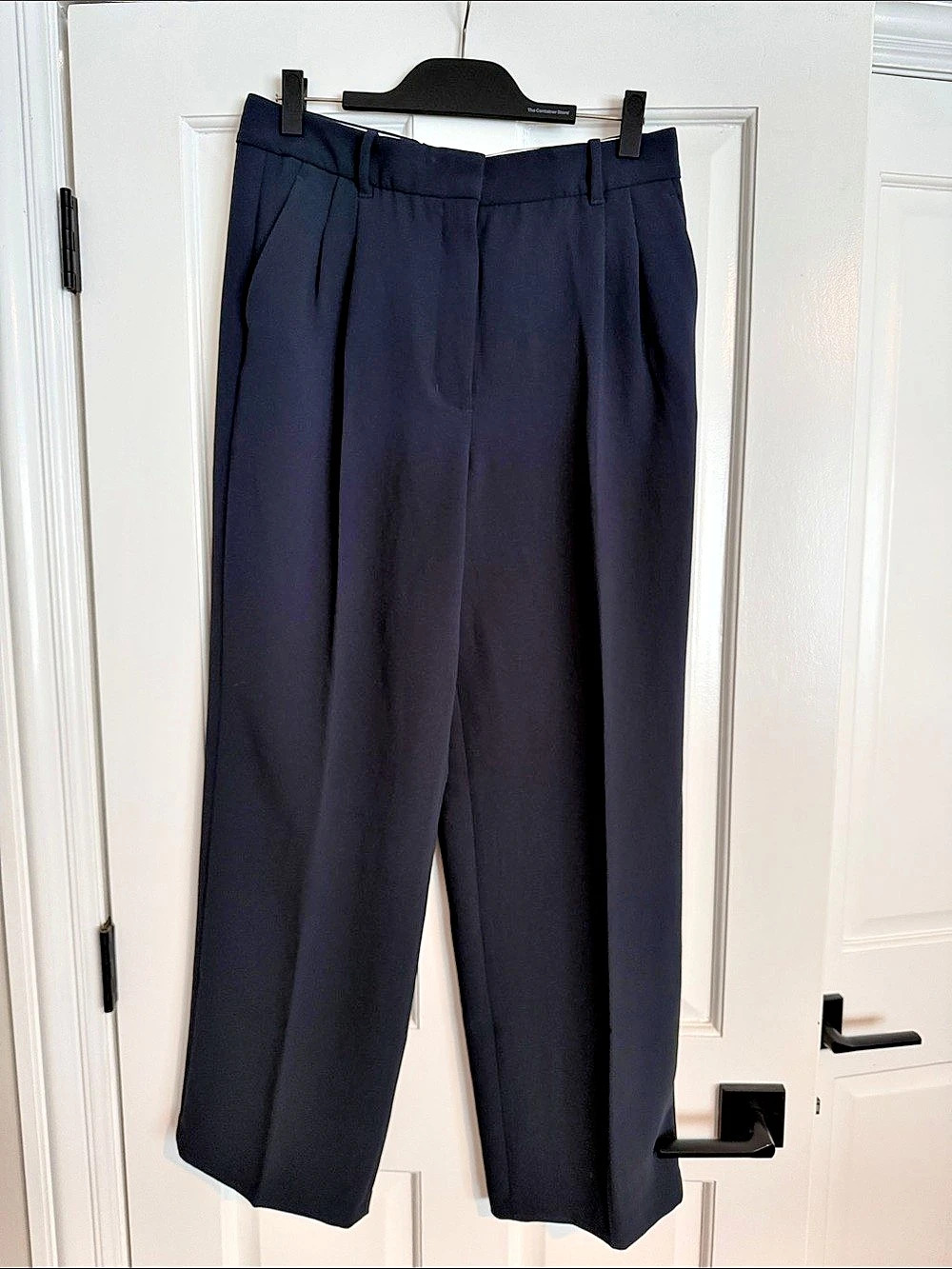Aritzia The Effortless Pant Wide Leg Pants in Black Size 12